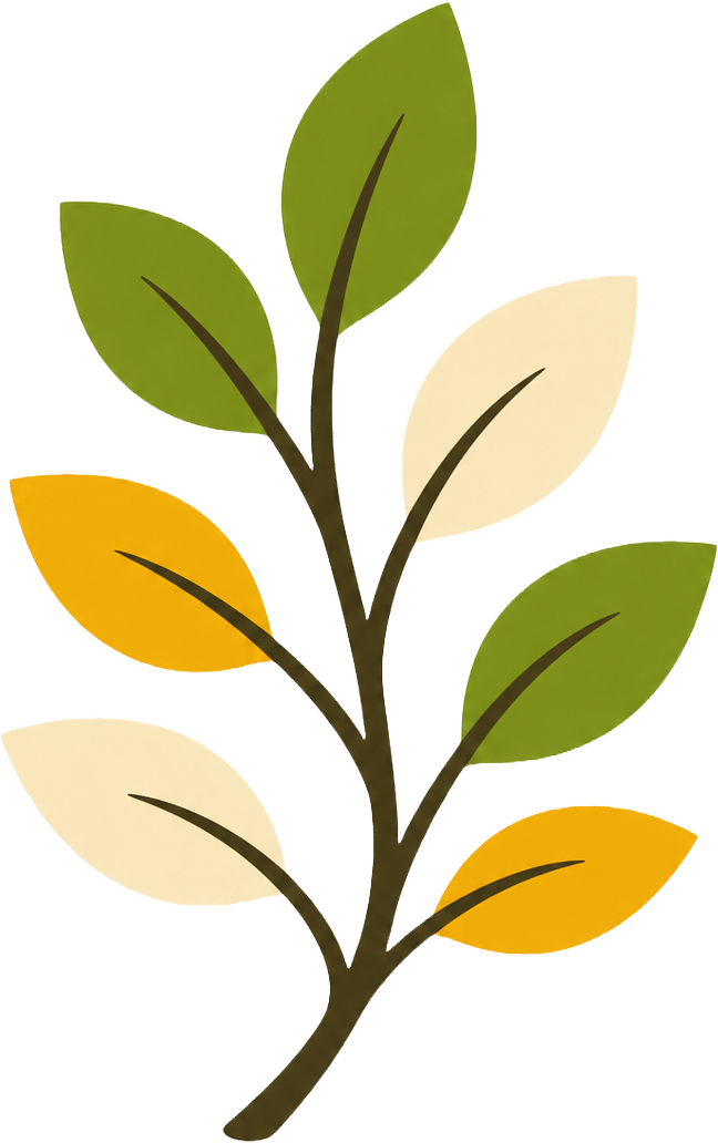 Una rama de árbol
